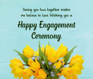 Happy Engagement wishes for Son