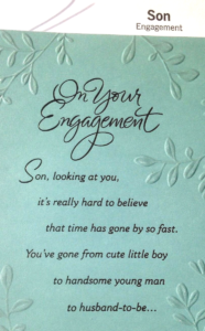 Happy Engagement wishes for Son