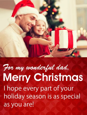 A Special Christmas Wish for Dad"