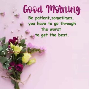  Good Morning 