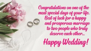 wedding congratulations messages