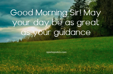 Good Morning