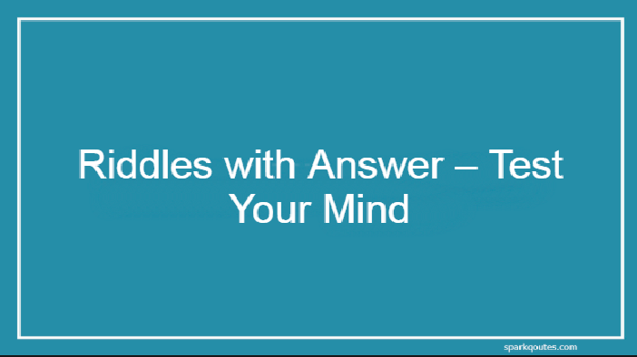 Riddles